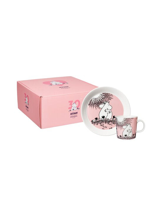 Moomin set: Love Mug and Plate