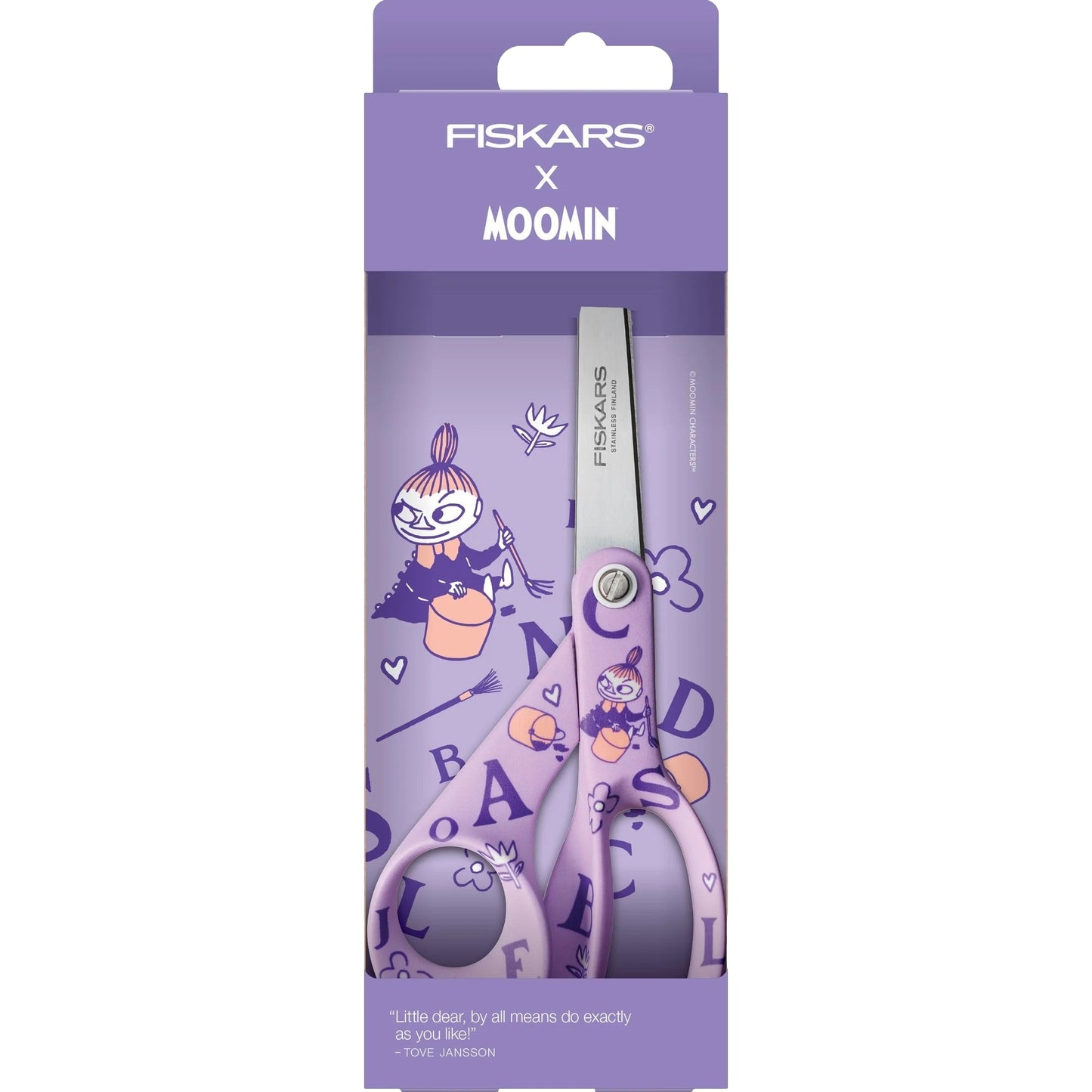 Moomin Scissors: ABC, Little My, 21cm