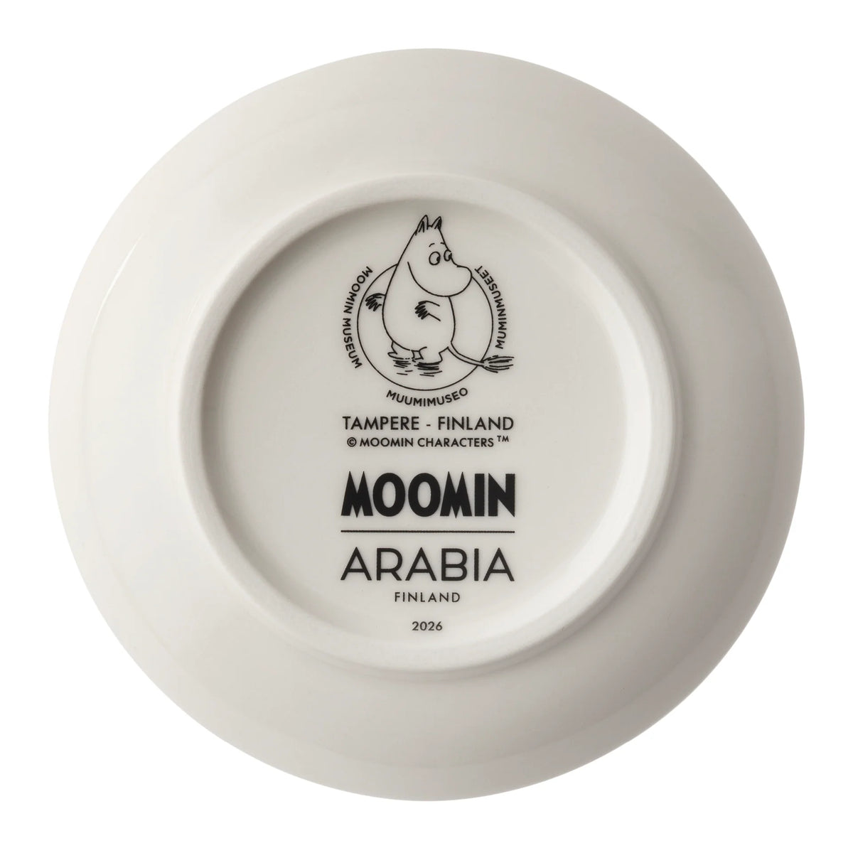 2pc Mini Moomin Plate: Winternight glow, 10.5 cm (2026)