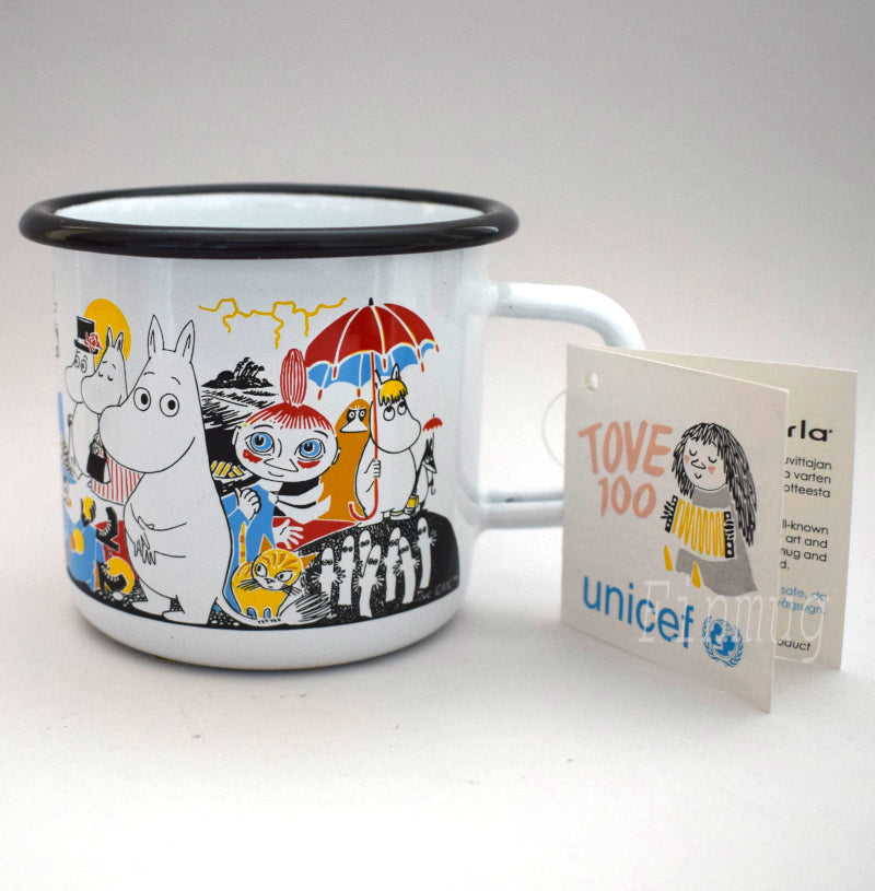 Emalj muminmugg: Tove 100 (2013-2014)