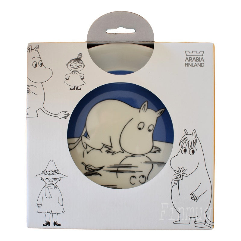 Muumilautanen: Muumipeikko jäällä, sininen (2002-2007)