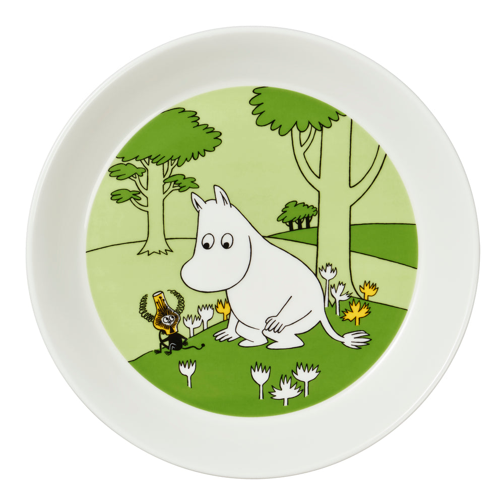 Moomin Plate: Moomintroll Green (2019-)