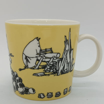 Moomin Mug: Moominmamma Yellow (1990-1996) (Just fine-2)