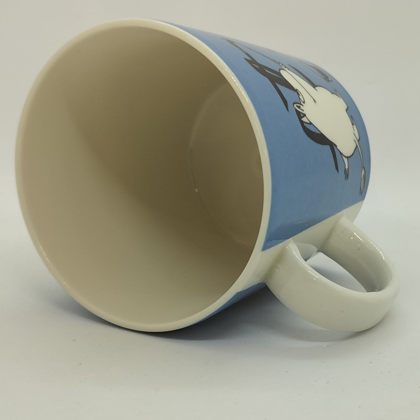 Moomin Mug: Painting Moomins, Blue (1990-1996) (Just fine -3)