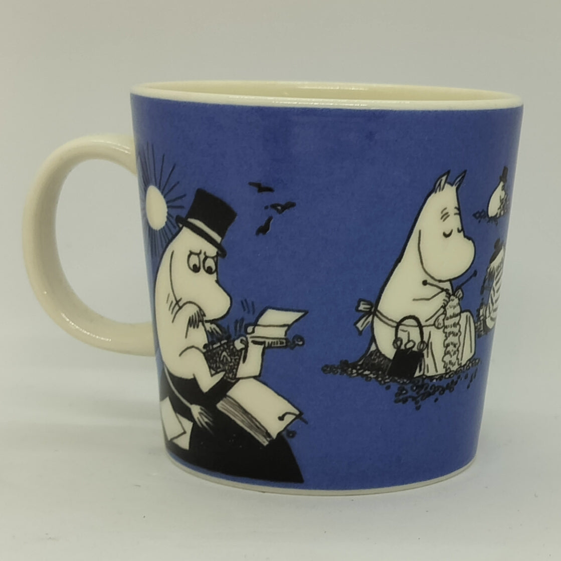 Moomin mug: Bottle mail (1991-1999) (Well used -1)