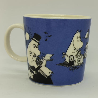 Moomin mug: Bottle mail (1991-1999) (Well used -1)