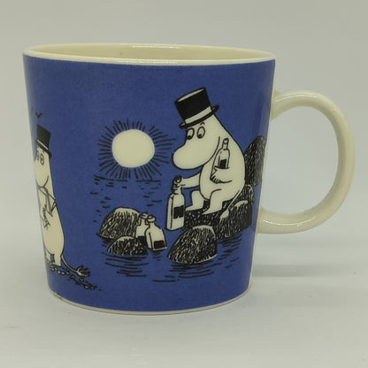 Moomin mug: Bottle mail (1991-1999) (Well used -1)