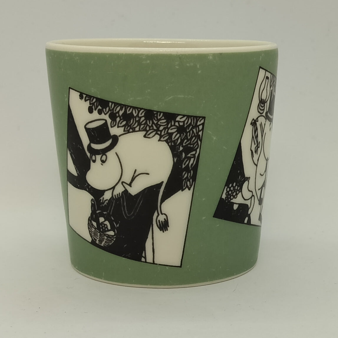 Moomin Mug: Green Comics (1990-1993) (Well used -1)