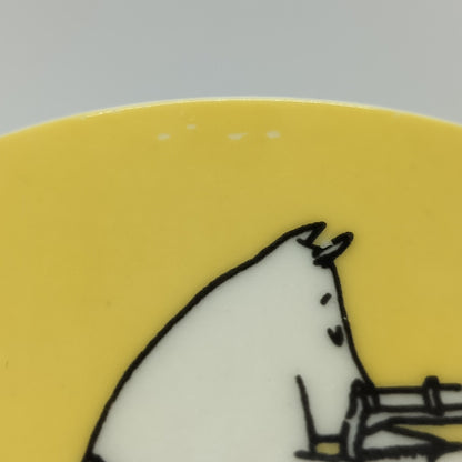 Moomin Mug: Moominmamma Yellow (1990-1996) (Just fine -4)