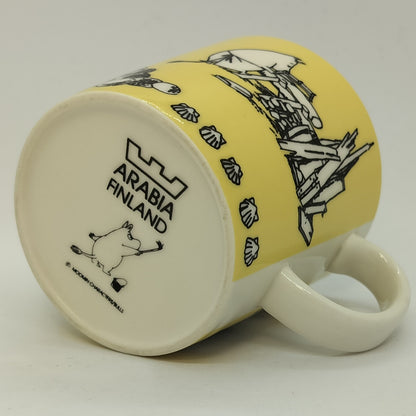 Moomin Mug: Moominmamma Yellow (1990-1996) (Just fine -4)