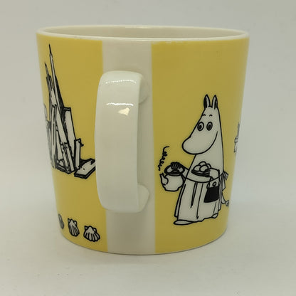 Moomin Mug: Moominmamma Yellow (1990-1996) (Just fine -4)