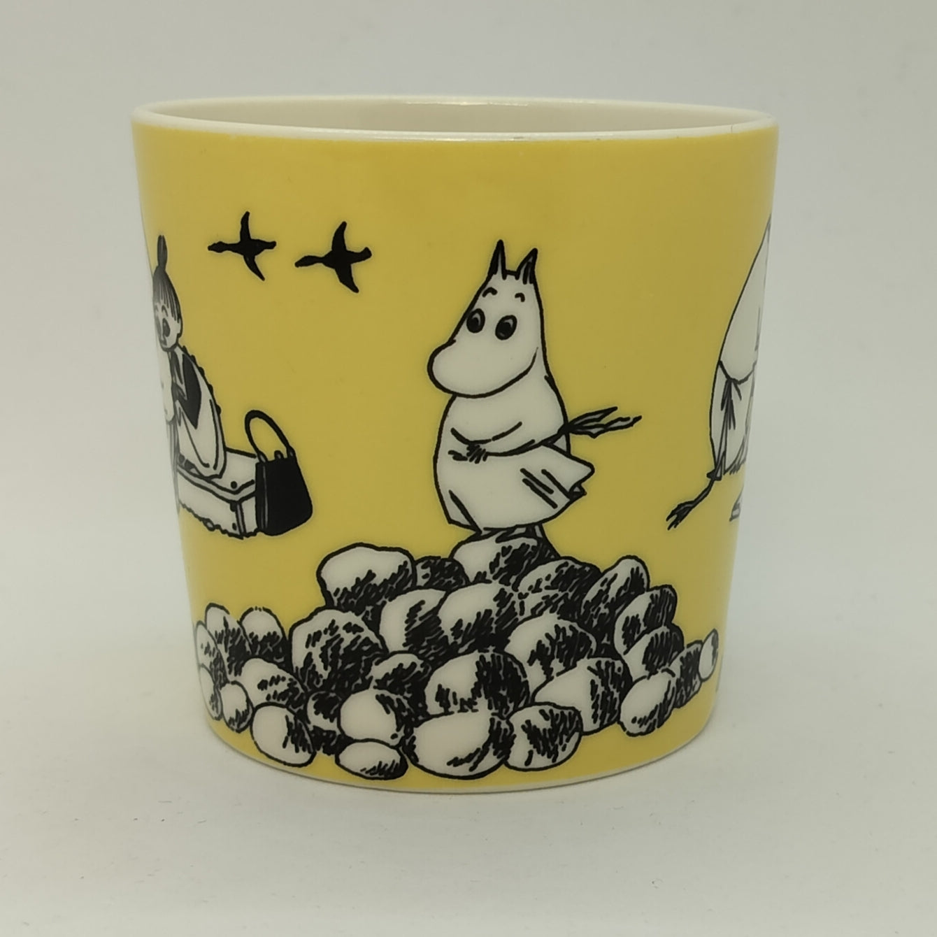 Moomin Mug: Moominmamma Yellow (1990-1996) (Just fine -4)