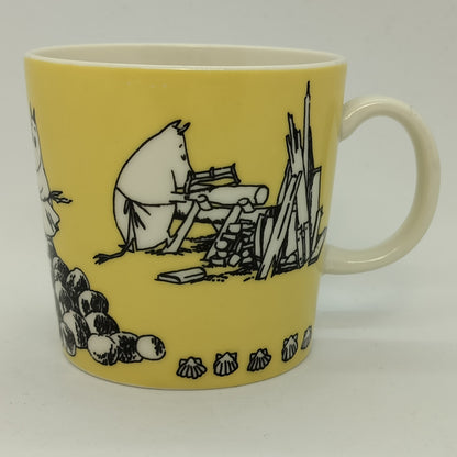 Moomin Mug: Moominmamma Yellow (1990-1996) (Just fine -4)