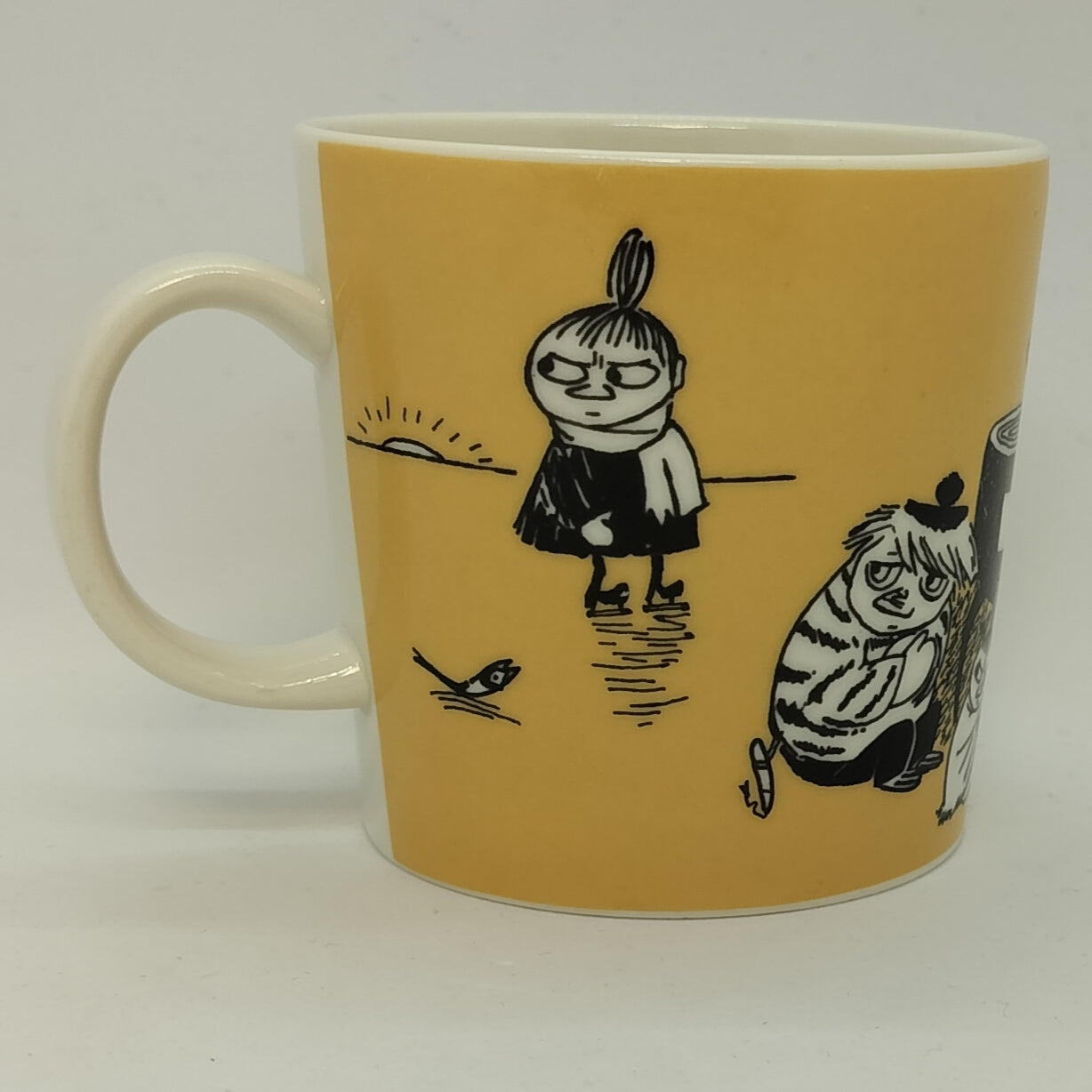 Moomin Mug: Little My Dark Yellow (1991-1996) (Just fine -3)