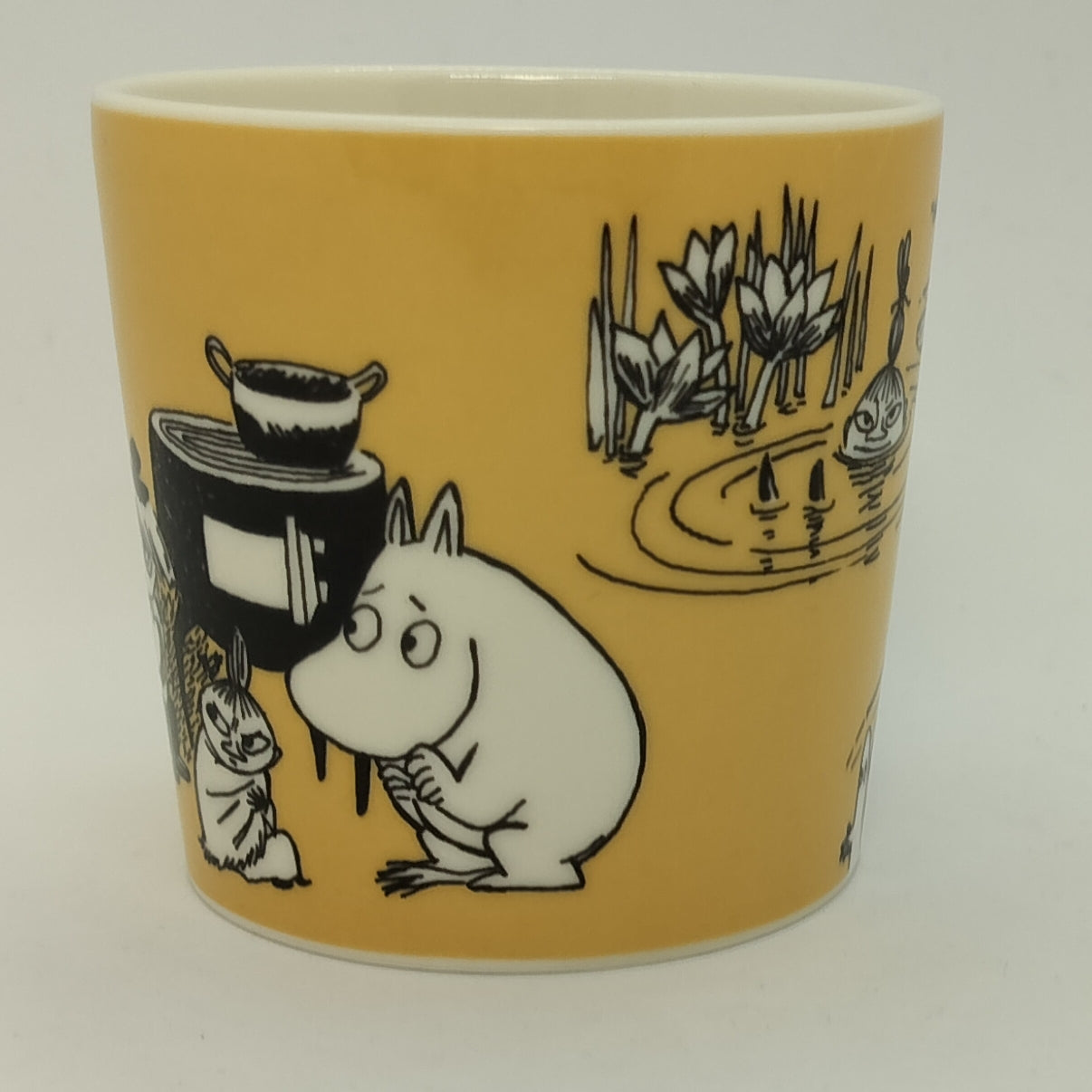 Moomin Mug: Little My Dark Yellow (1991-1996) (Just fine -3)