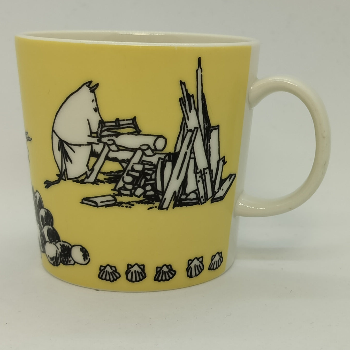 Moomin Mug: Moominmamma Yellow (1990-1996) (Just fine-2)