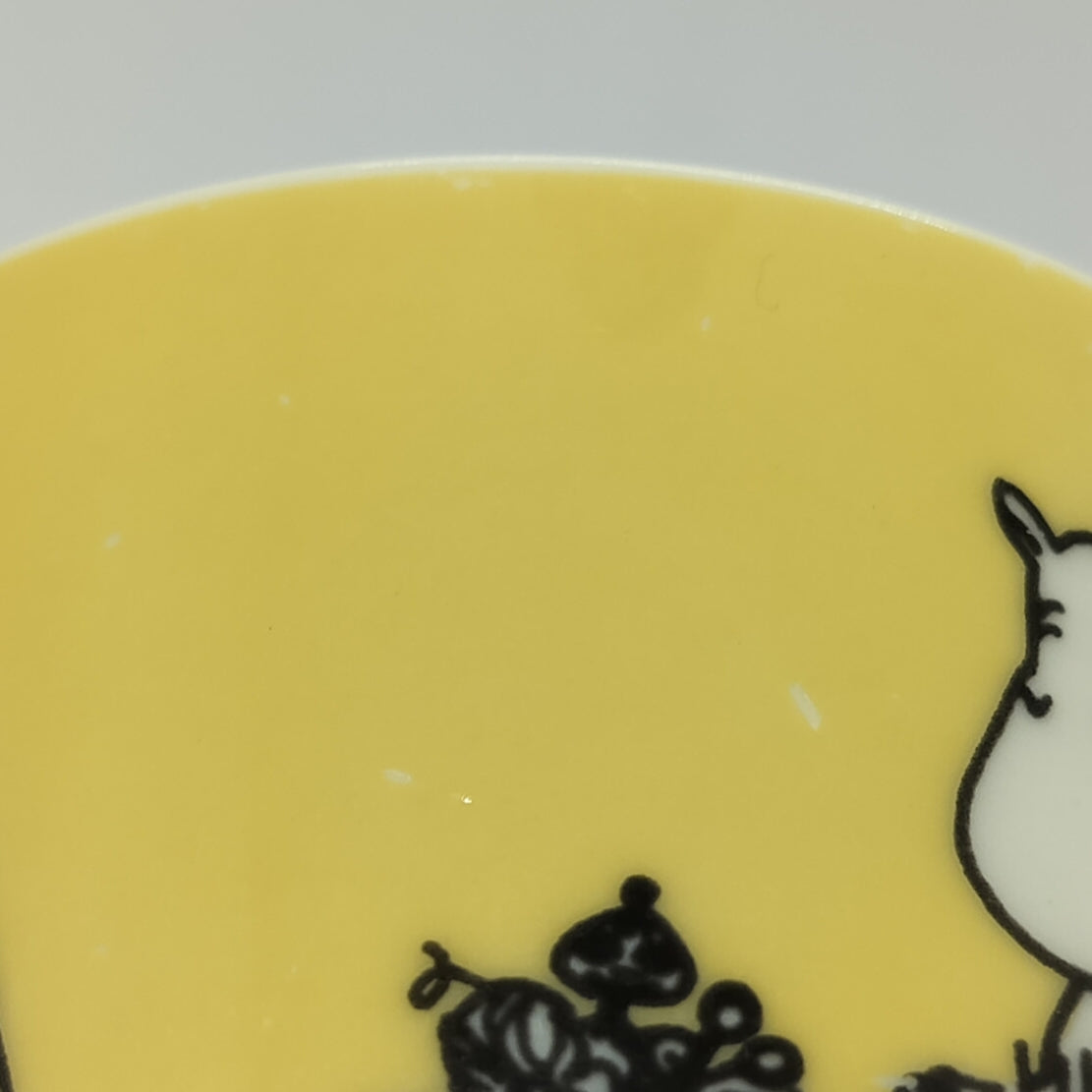 Moomin Mug: Moominmamma Yellow (1990-1996) (Well used -1)