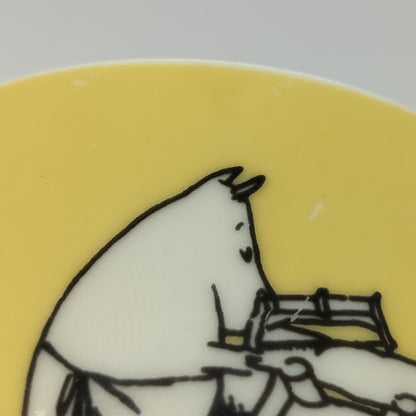 Moomin Mug: Moominmamma Yellow (1990-1996) (Well used -1)