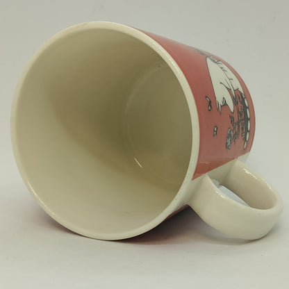 Moomin mug: Dark Rose, Moominmamma (1991-1999) (Well used -1)