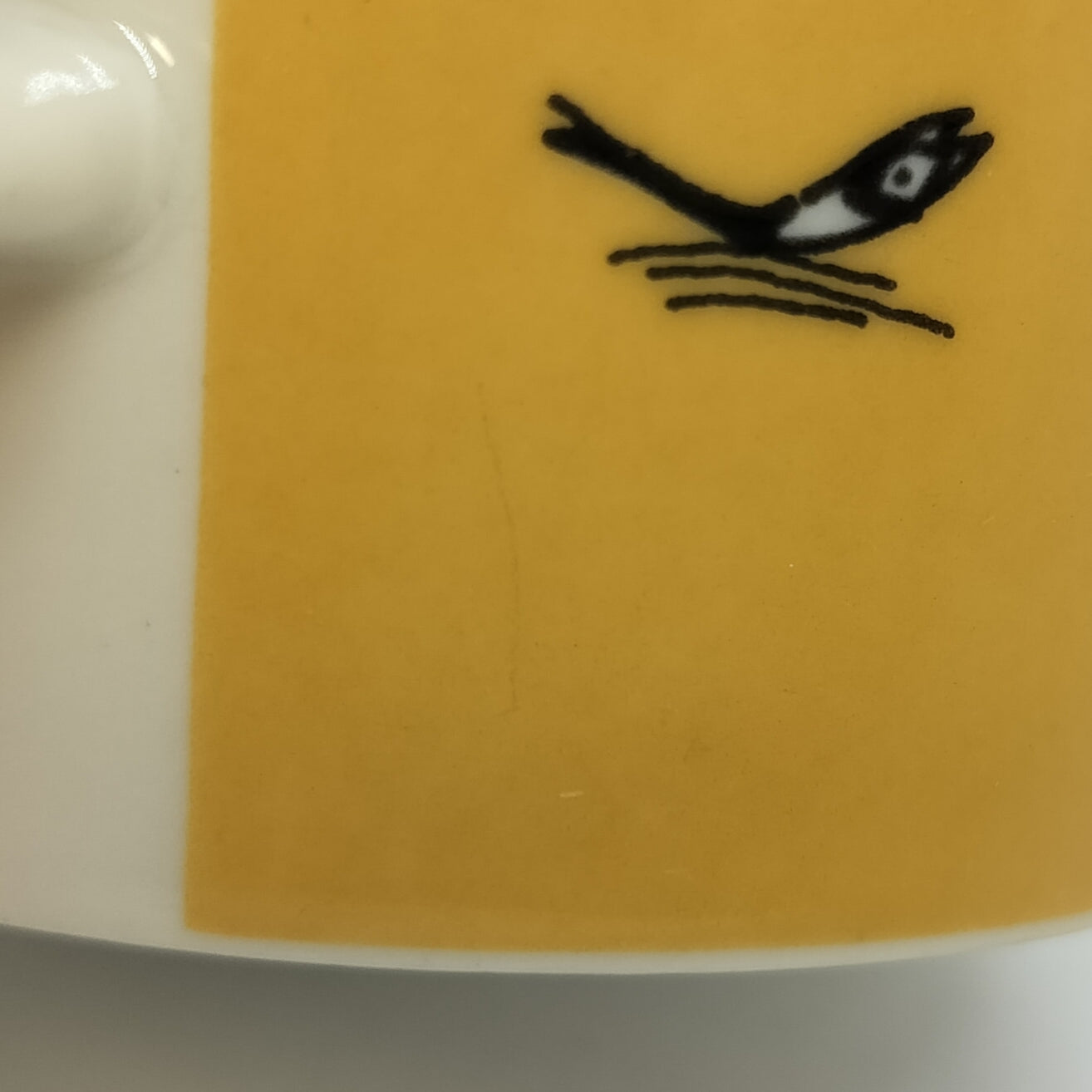 Moomin Mug: Little My Dark Yellow (1991-1996) (Just fine -5)