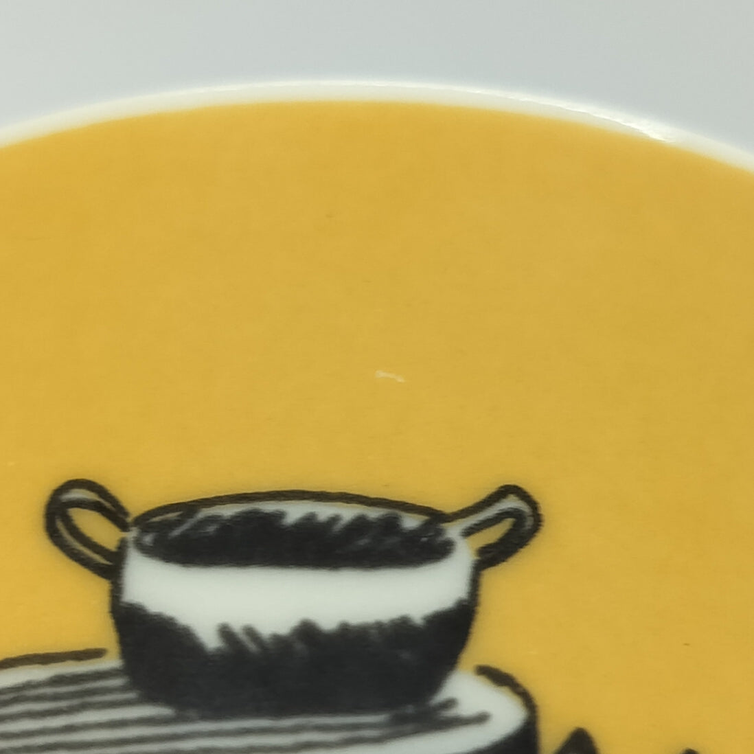 Moomin Mug: Little My Dark Yellow (1991-1996) (Just fine -5)