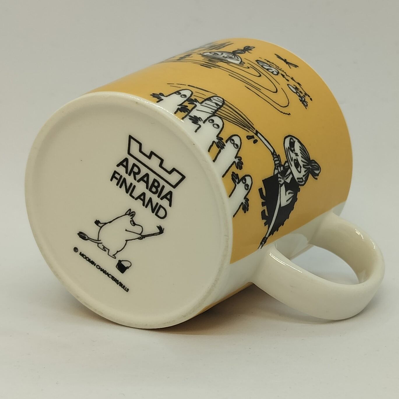 Moomin Mug: Little My Dark Yellow (1991-1996) (Just fine -5)