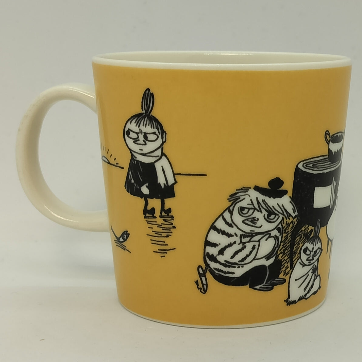 Moomin Mug: Little My Dark Yellow (1991-1996) (Just fine -5)