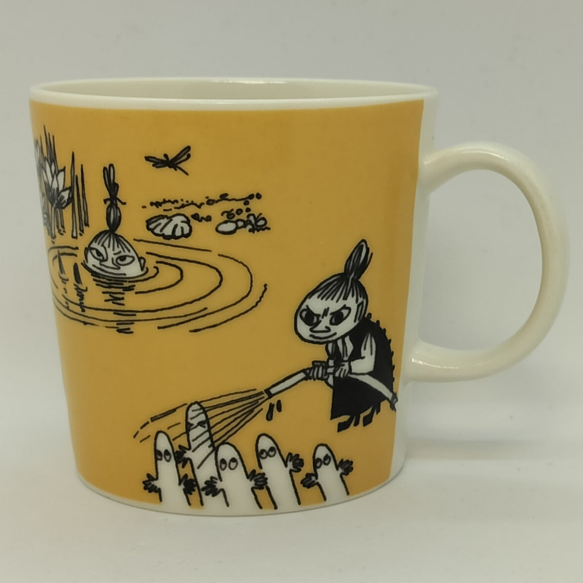 Moomin Mug: Little My Dark Yellow (1991-1996) (Just fine -5)