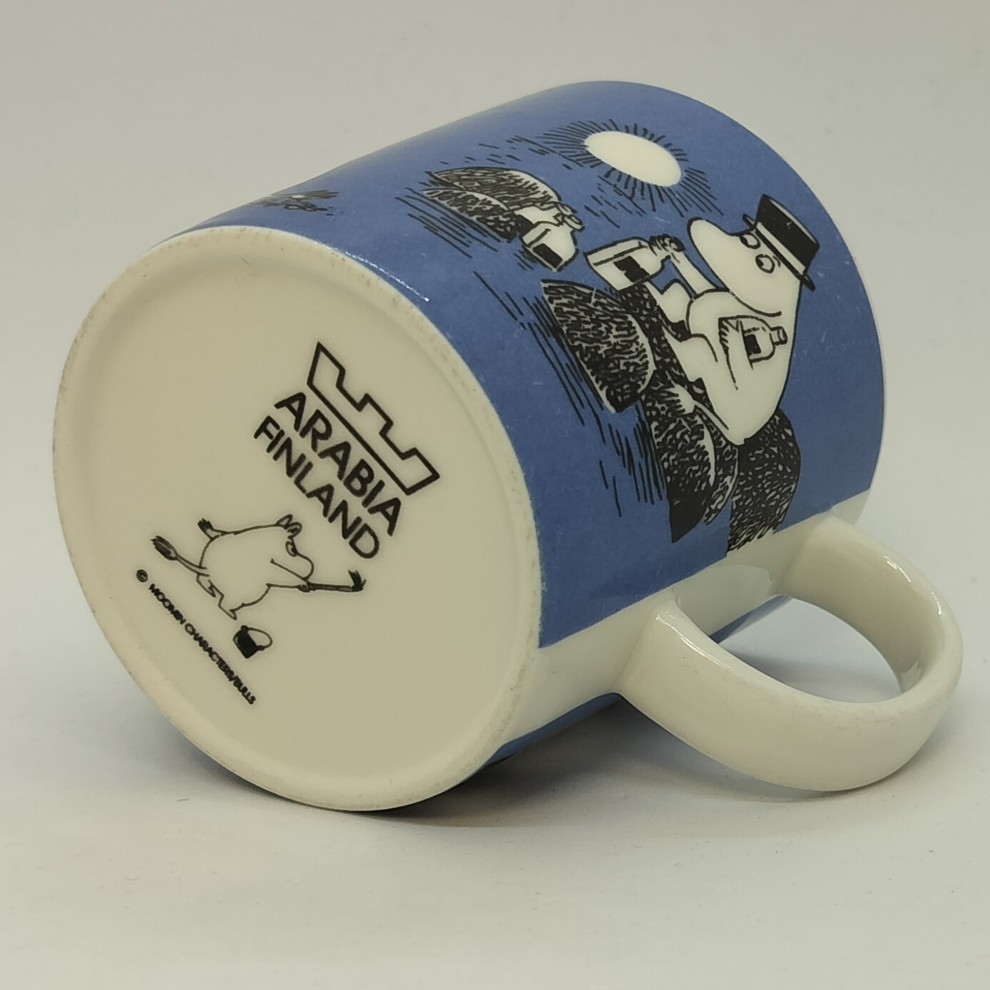 Moomin mug: Bottle mail (1991-1999) (Well used -2)