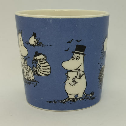 Moomin mug: Bottle mail (1991-1999) (Well used -2)