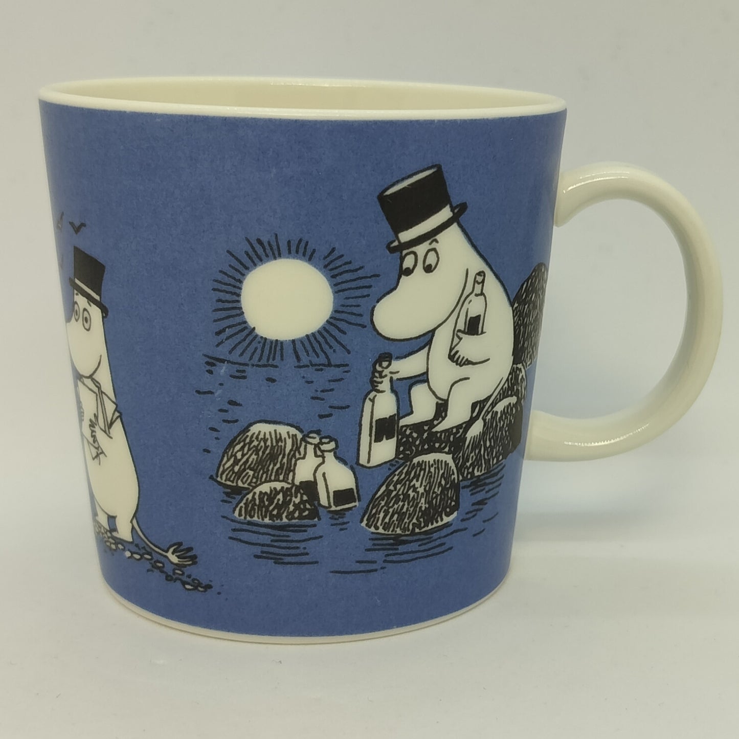 Moomin mug: Bottle mail (1991-1999) (Just fine -4)