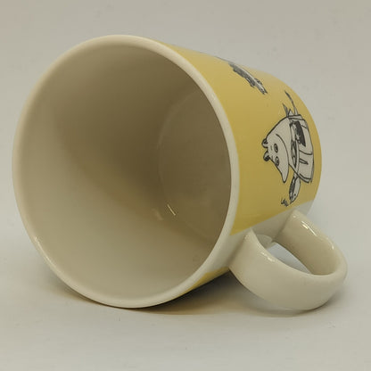 Moomin Mug: Moominmamma Yellow (1990-1996) (Well used -3)