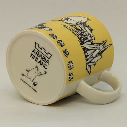 Moomin Mug: Moominmamma Yellow (1990-1996) (Well used -3)