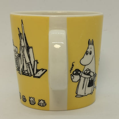 Moomin Mug: Moominmamma Yellow (1990-1996) (Well used -3)