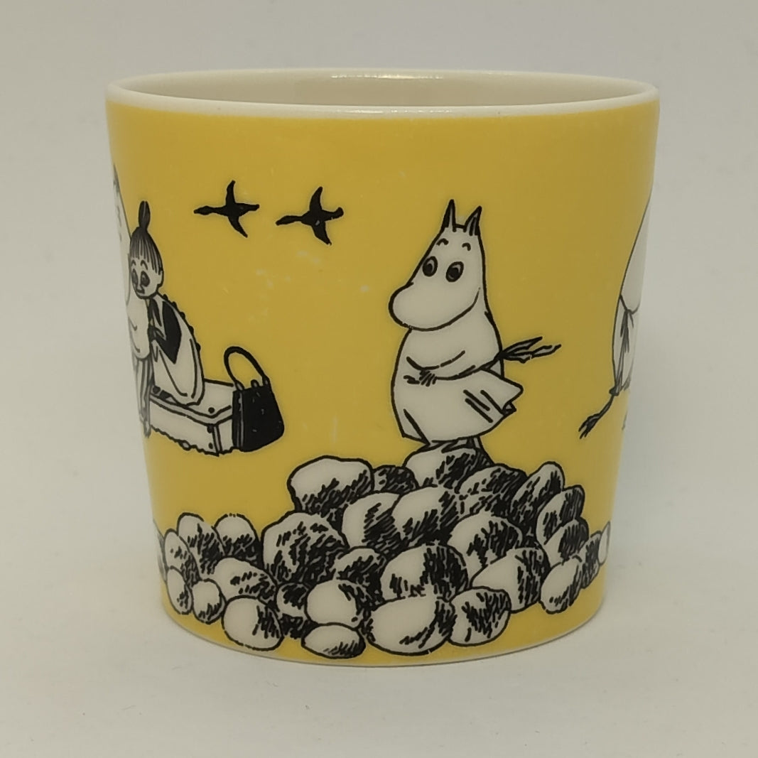 Moomin Mug: Moominmamma Yellow (1990-1996) (Well used -3)