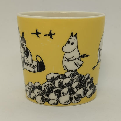 Moomin Mug: Moominmamma Yellow (1990-1996) (Well used -3)