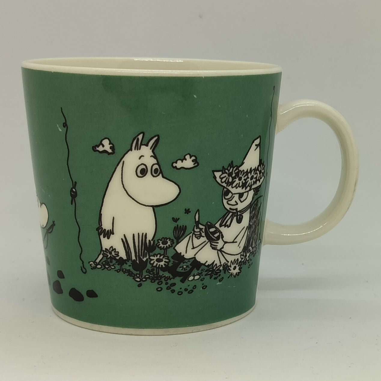 Moomin Mug: Dark Green (1991-1996) (Just fine)