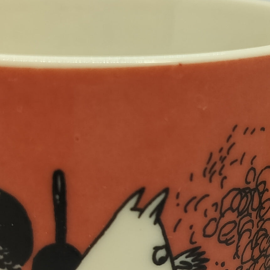 Moomin mug: Dark Rose, Moominmamma (1991-1999) (Just fine)