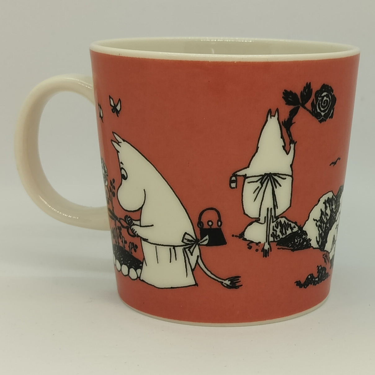 Moomin mug: Dark Rose, Moominmamma (1991-1999) (Just fine)