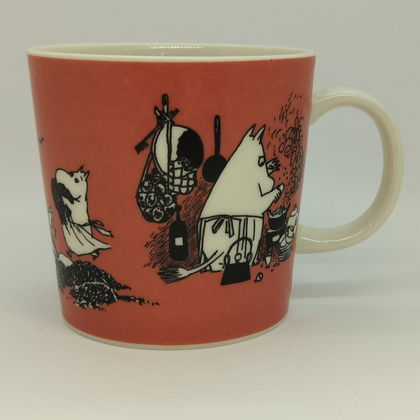 Moomin mug: Dark Rose, Moominmamma (1991-1999) (Just fine)