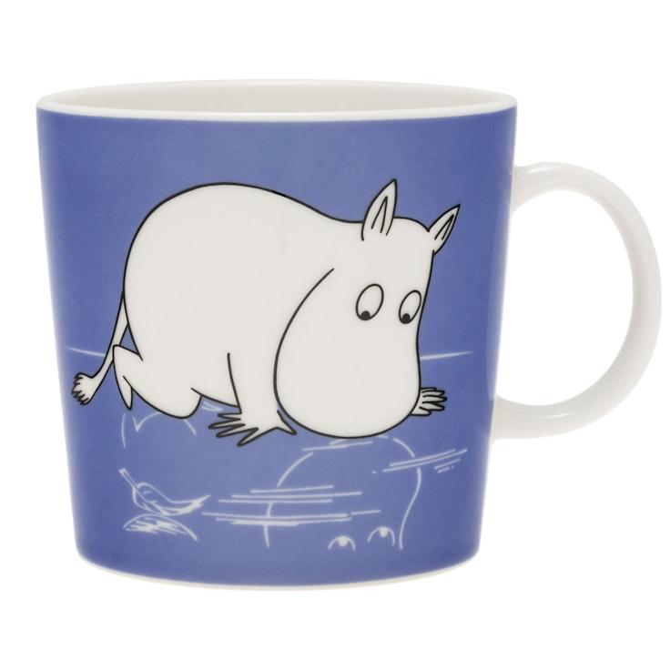 0.4L Moomin Mug: Moomintroll on Ice, Blue (2024-)