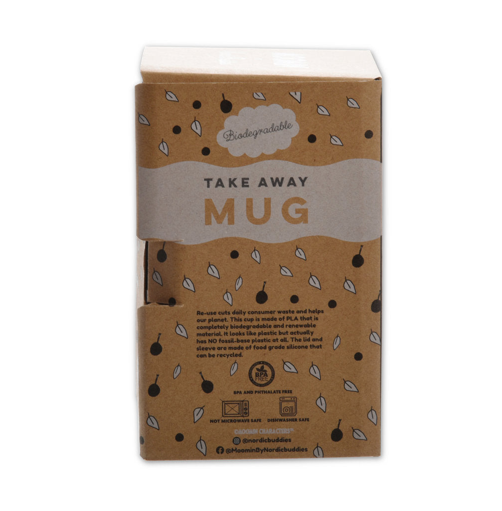 Take-away Moomin mug: Moomintroll, Dive (0.45L)