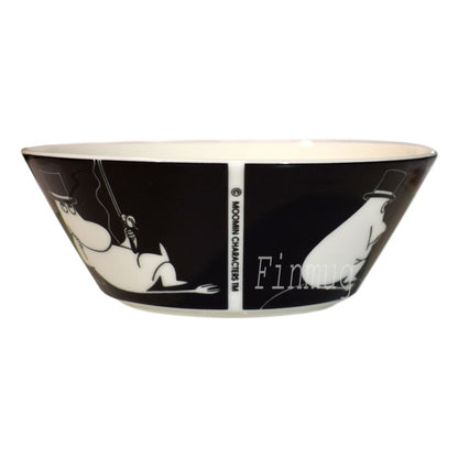 Moomin bowl: Moominpappa Black (2004-2013)
