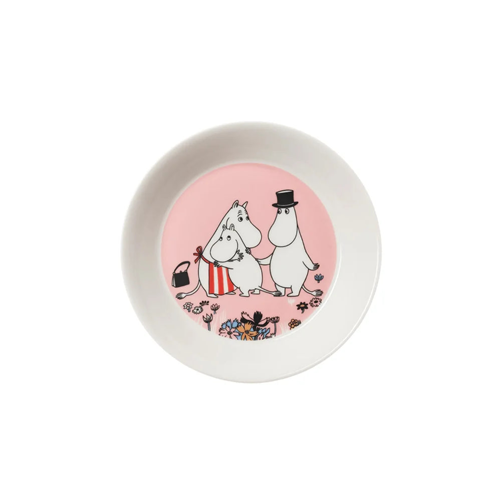 Small Moomin plate: Family Time, 15cm (2025-)