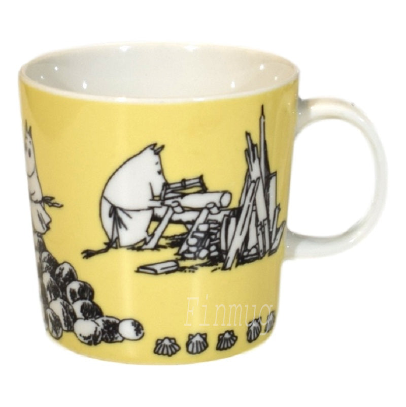 Moomin Mug: Moominmamma Yellow (1990-1996) (Just fine -4)