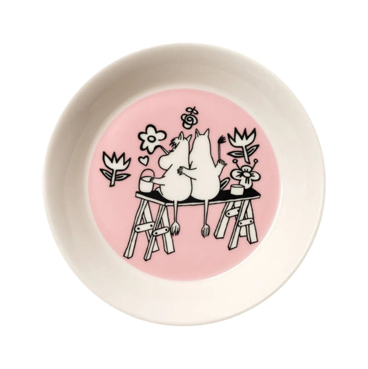 Small Moomin plate: Love, 15cm (2026-)