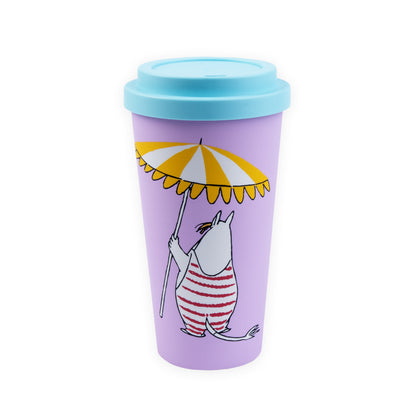 Take-away Moomin mug: Snorkmaiden on the Beach (0.45L)