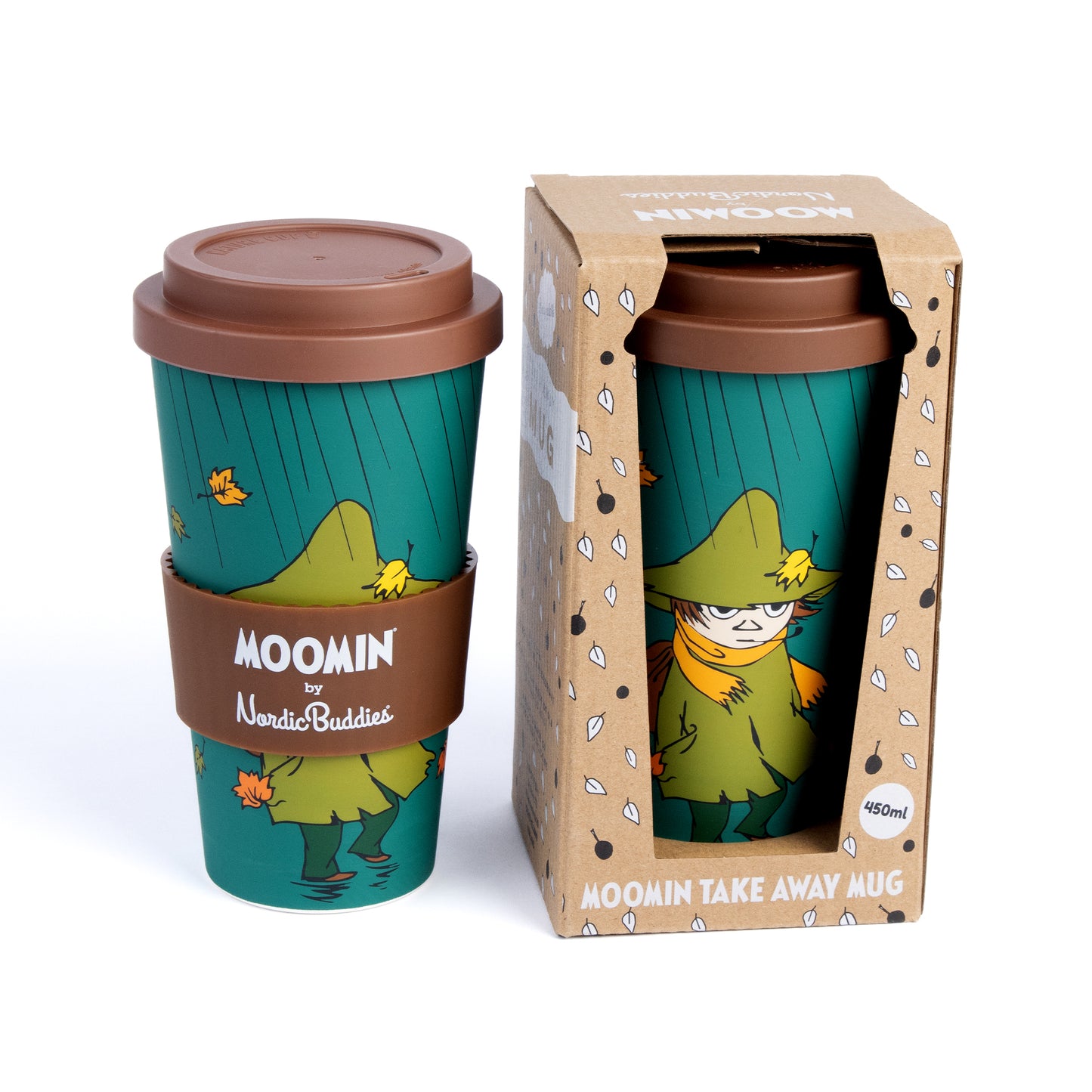 Take-away Moomin Mug: Snufkin’s Autumn, Turquoise (0.45 L)