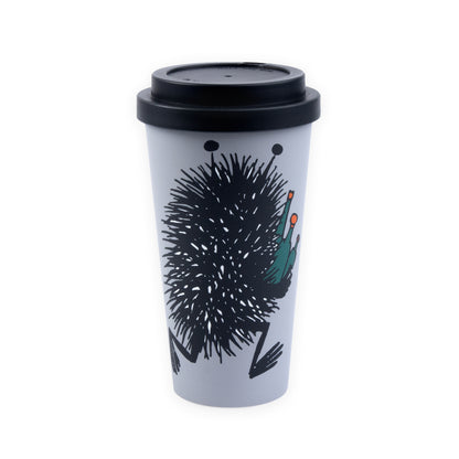 Take-away Moomin Mug: Stinky’s Escape, Grey (0.45 L)