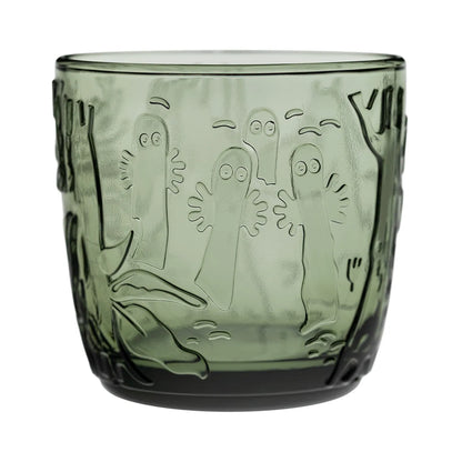 Moomin Glass: Pine green 2pc